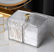 Acrylic cotton storage box