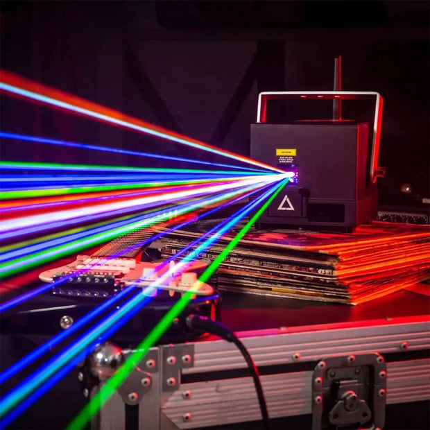 Transform Your Event with Stunning Laser Effects – The Ultimate 3-in-1 DJ Laser Projector!