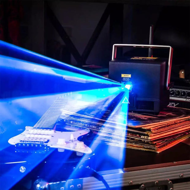 Transform Your Event with Stunning Laser Effects – The Ultimate 3-in-1 DJ Laser Projector!